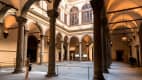 Innenhof des Palazzo Strozzi