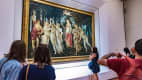 Sandro Botticellis Primavera in den Uffizien in Florenz