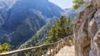 Einstieg in die Samaria-Schlucht auf Kreta