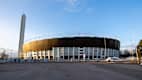 Außenansicht des Olympiastadions in Helsinki