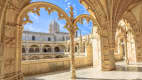 Kreuzgang des Mosteiro dos Jerónimos im Hieronymusklosters in Lissabon