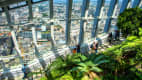 Innenansicht des Sky Garden in London