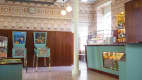 Die von Wes Anderson designte Bar Luce in der Fondazione Prada in Mailand