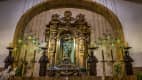 Die schwarze Madonna-zu bestaunen im Kloster Lluc auf Mallorca