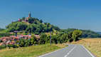 Strasse Richtung Leuchtenburg