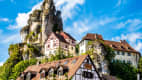 Landschaft und Altstadt von Tüchersfeld
