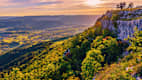 Wunderschöne Landschaft in Kroatien in der Nähe der Stadt Buzet