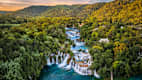 Die Krka Wasserfälle in Kroatien