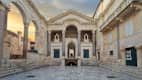 Der Diocletian's Palast am frühen Morgen in Split