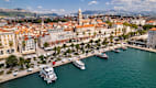 Der Hafen von Split