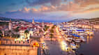 Trogir am Abend in Kroatien