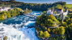 Luftaufnahme auf den Rheinfall