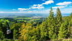 Blick vom Schauinsland mit Gondel