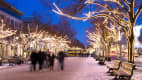 Weihnachtsbeleuchtung in Berlin unter den Linden