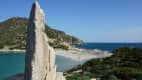 Der Strand Spiaggia di Punta Molentis in Villasimius auf Sardinien