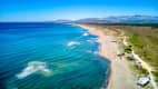 Strand Velika Plaza in Montenegro