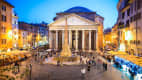 Außenansicht des Pantheon in Rom