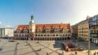 Altstadt von Leipzig mit altem Rathaus