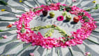 Das John Lennon Imagine Memorial in New York im Central Park