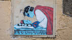 Schneewittchen Street Art in Florenz