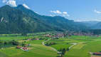 Blick auf Marquartstein im oberbayerischen Chiemgau