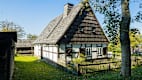 Ein historisches Bauwerk im Freilichtmuseum Seiffen