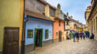 Haus 22 im Goldenen Gässchen in Prag