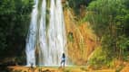 Der El Limon Wasserfall in der Dominikanischen Rebublick