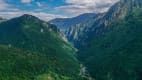 Rugova Berge im Kosovo