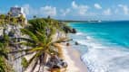 Die Ruinen von Tulum Mexiko