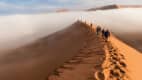 Düne in Sossusvlei in Namibia