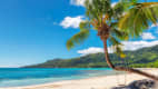 Strand Beau Vallon auf den Seychellen