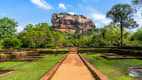 Blick auf den Sigiriya in Sri Lanka