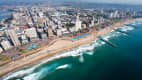 Luftaufnahme von Durban in Südafrika