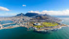 Luftaufnahme von Kapstadt in Südafrika