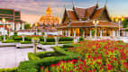 Wat Ratchanatdaram Tempel in Bangkok