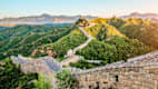 Chinesische Mauer im Abendlicht