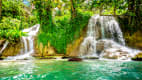 One Love Wasserfall, auch Dunn Little genannt, in Ochio Rios auf Jamaika