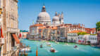 Blick auf den Canale Grande in Venedig