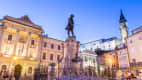 Der Tartini-Platz im istrischen Piran, benannt nach dem Komponisten Giuseppe Tartini