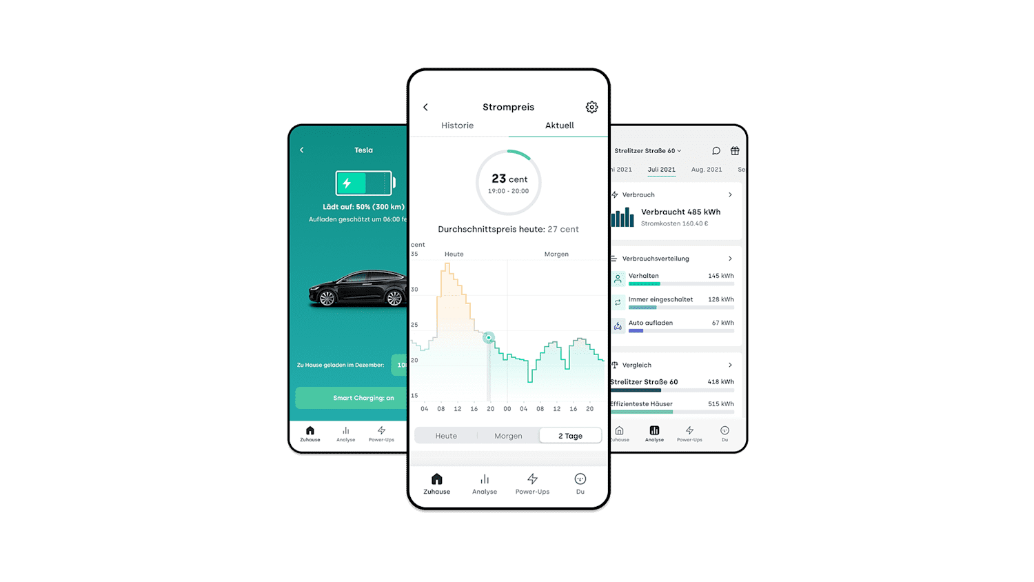 Smartphone Screens Tibber App