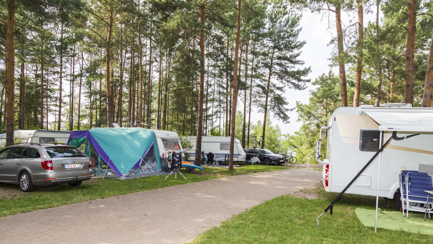 Der Campingplatz "Familienpark Senftenberger See" gehört zu den 10 beliebtesten Campingplätzen in Brandenburg