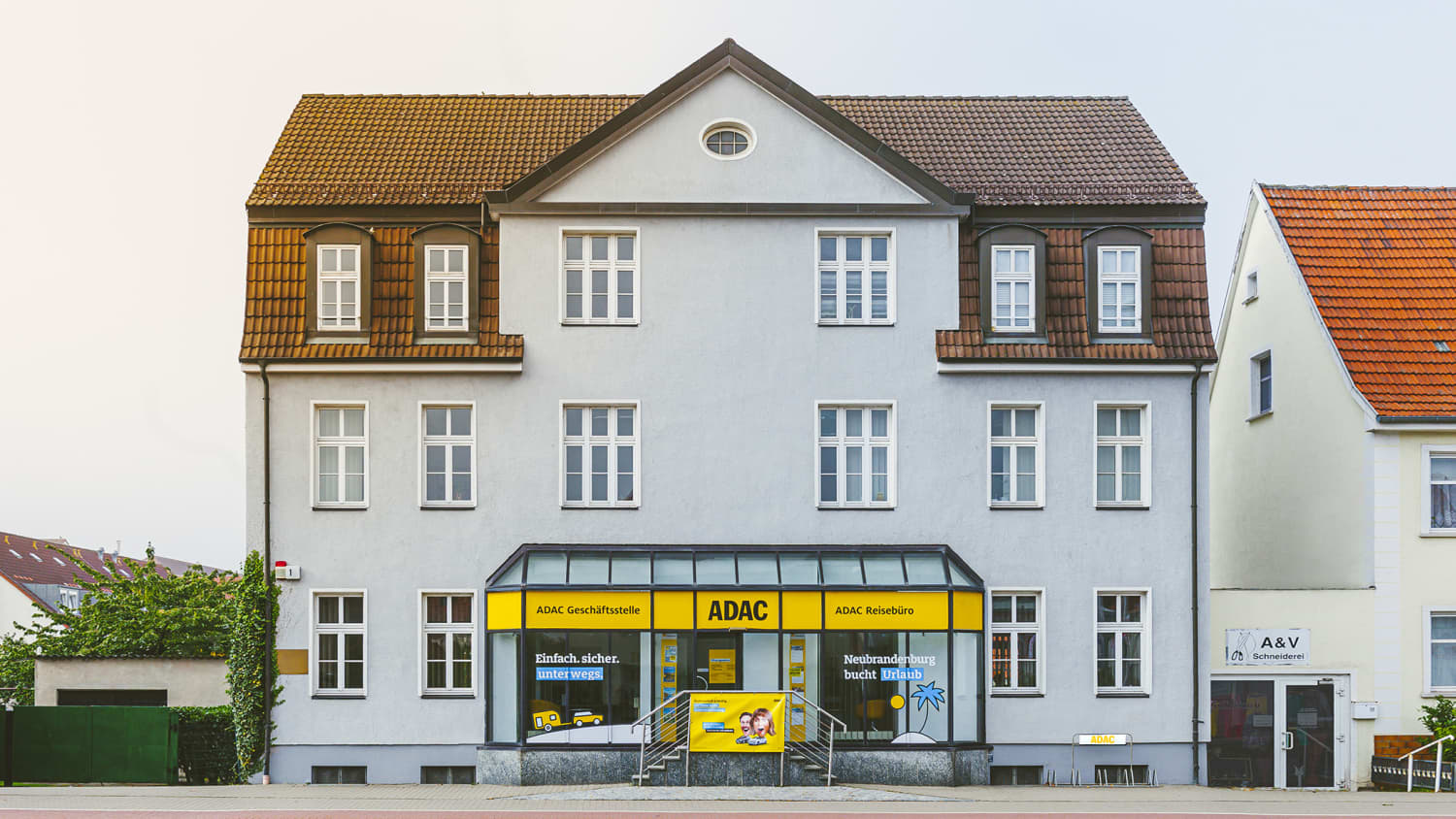 Ansicht ADAC Geschäftsstelle & Reisebüro Neubrandenburg