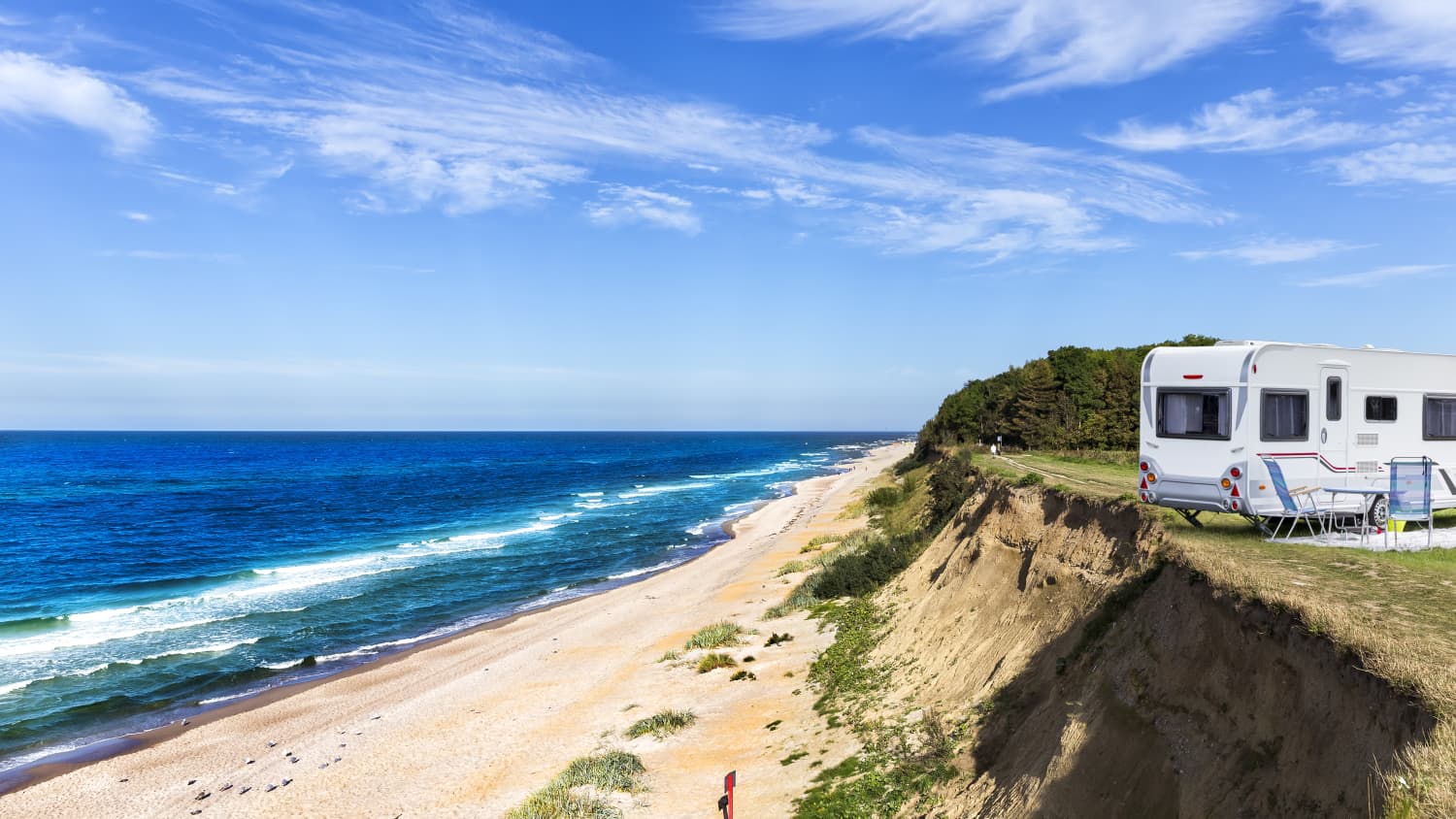 Camping am Meer