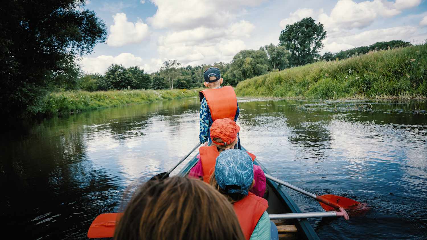 Kanutour Familie NRW