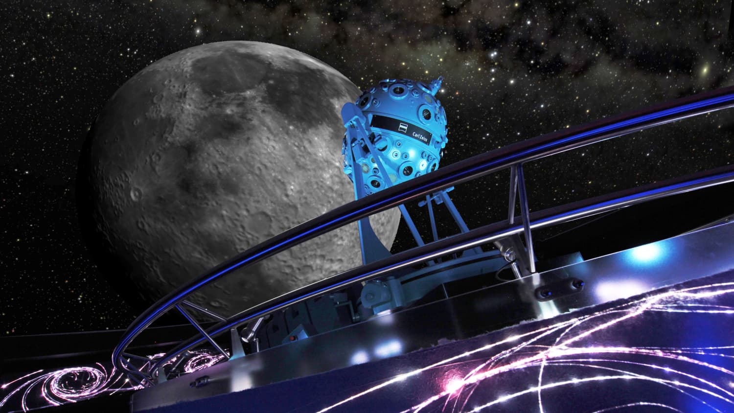 Bei faszinierenden Shows können Sie im Planetarium Bochum nach den Sternen greifen.