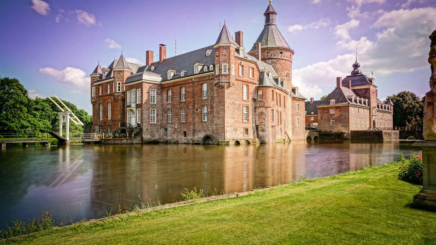 Wasserburg Anholt im Münsterland.