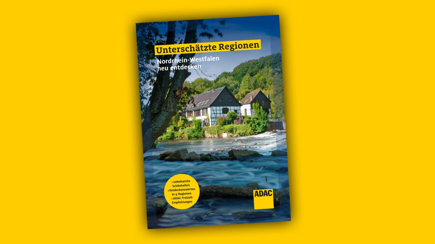 Die neue ADAC Broschüre: Unterschätzte Regionen