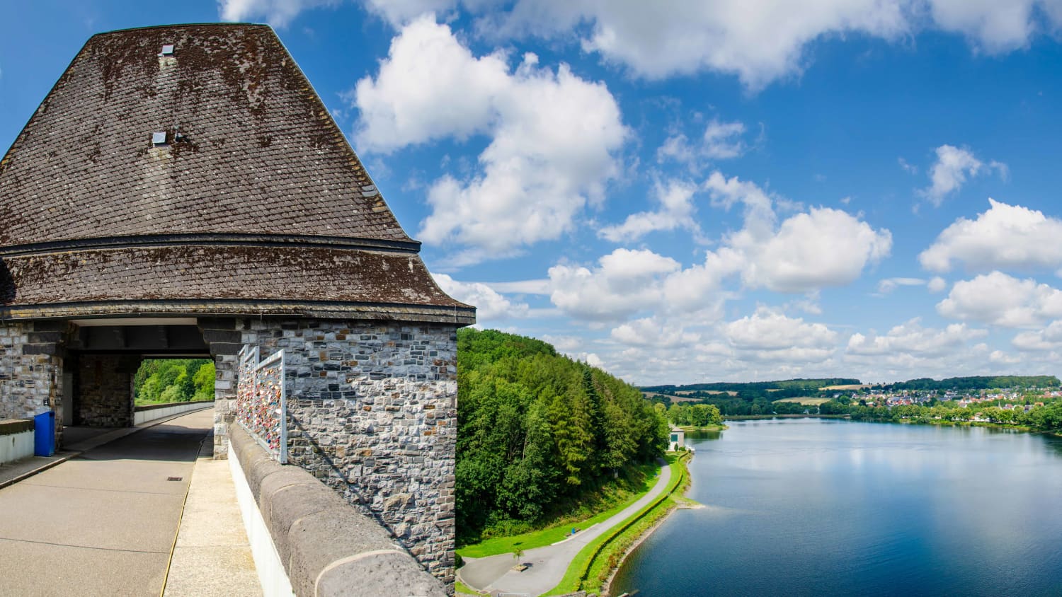 Der Möhnesee im Sauerland