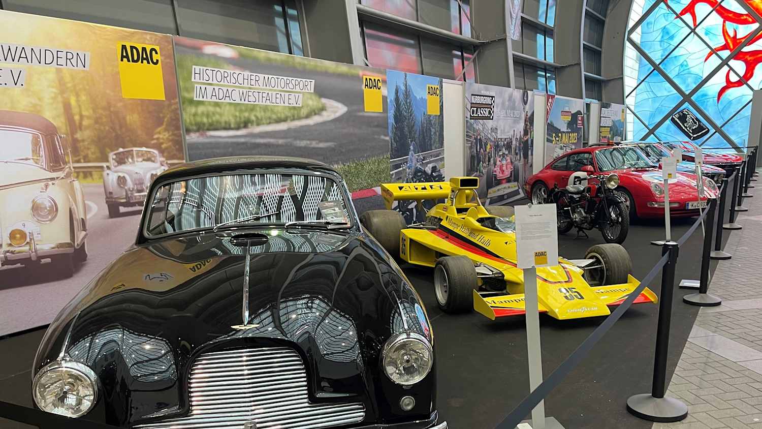 Der ADAC auf der Techno Classica 2025.